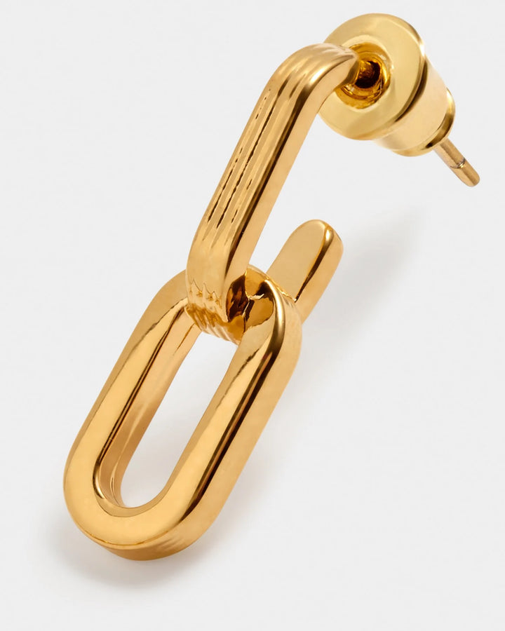 Katie Loxton: Arabella Gold Hoops - B Social Boutique
