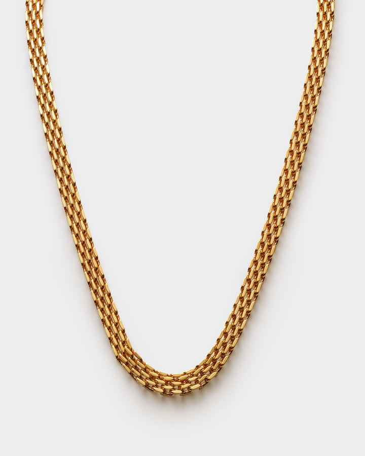 Katie Loxton: Braid Chain Waterproof Gold Necklace