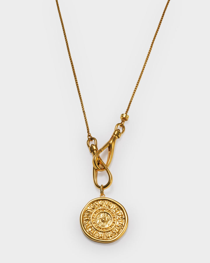 Katie Loxton: Ophena Gold Necklace - B Social Boutique