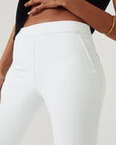 Spanx: On-the-Go Kick Flare Pant -  Classic White