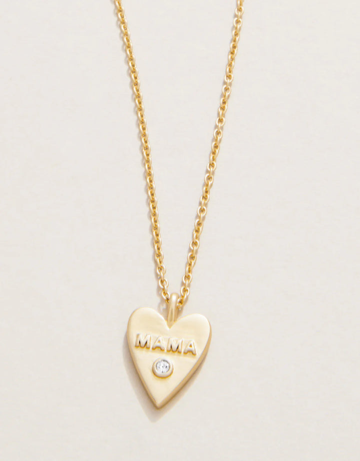 Spartina 449: Sea La Vie Mama/Heart Necklace