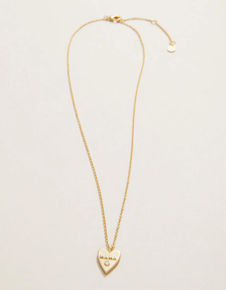 Spartina 449: Sea La Vie Mama/Heart Necklace