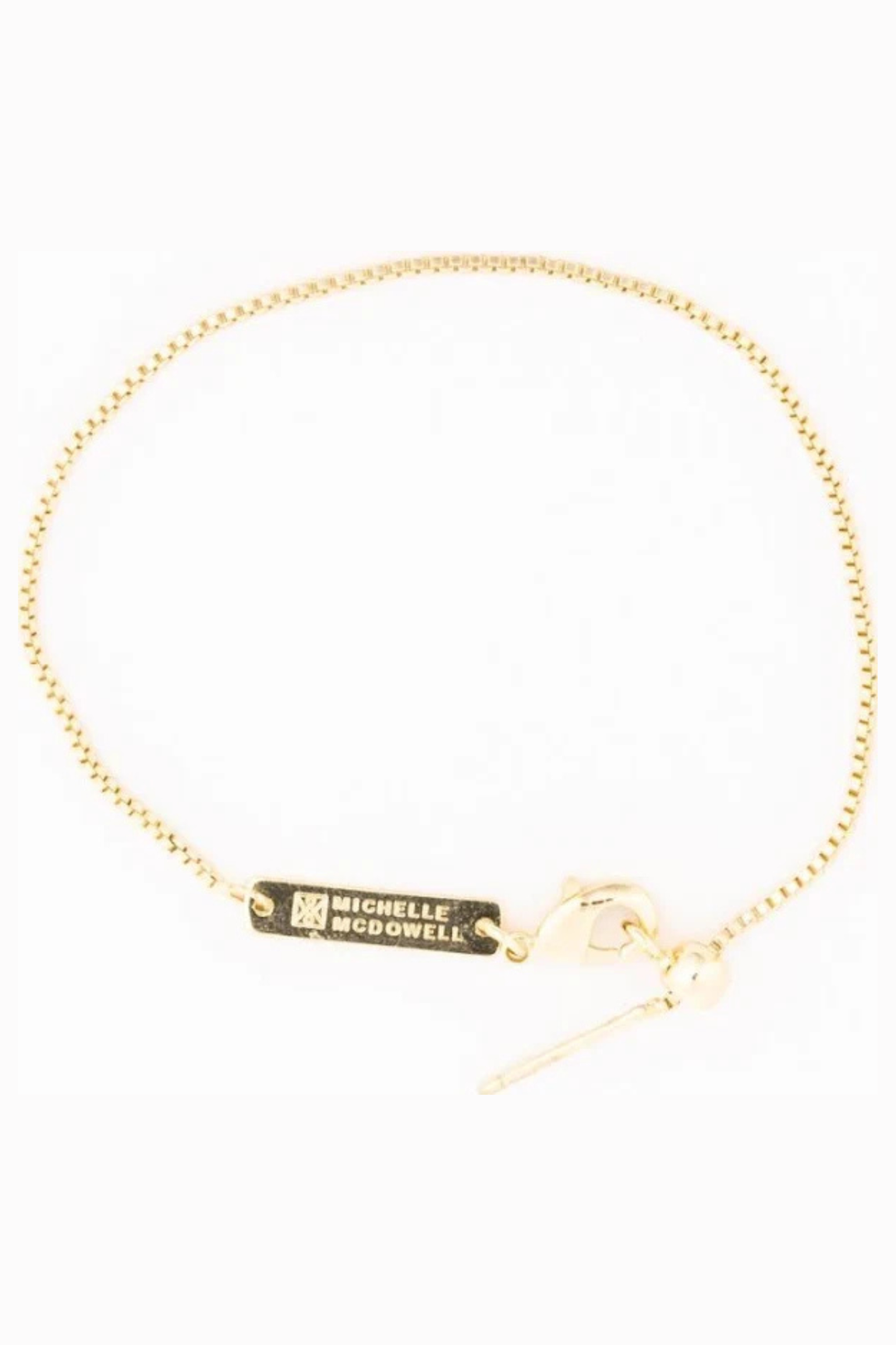 Michelle McDowell: Luxe Charm Sylvie Bracelet - Gold