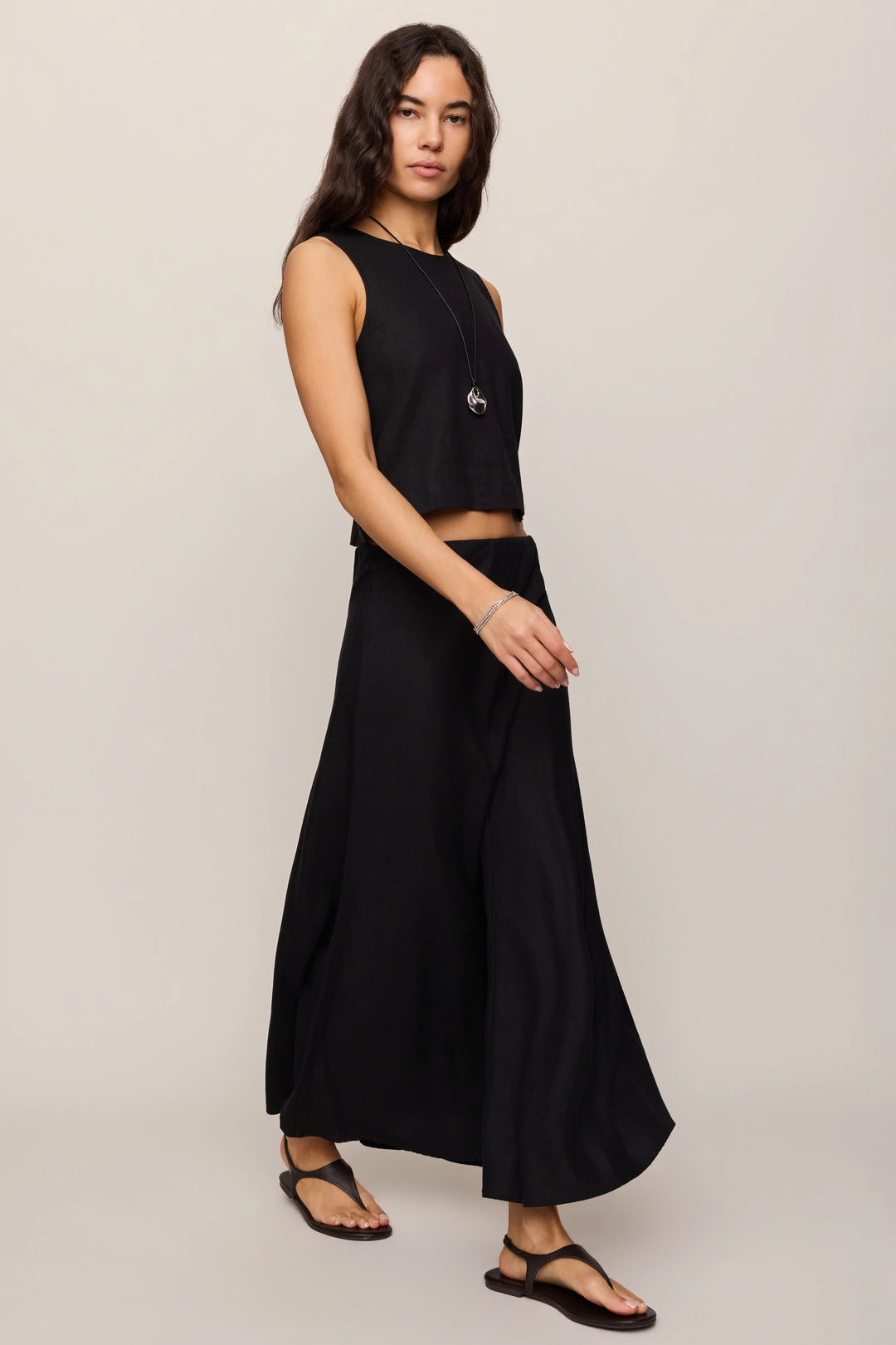 Z Supply: Meryl Midi Skirt - Black