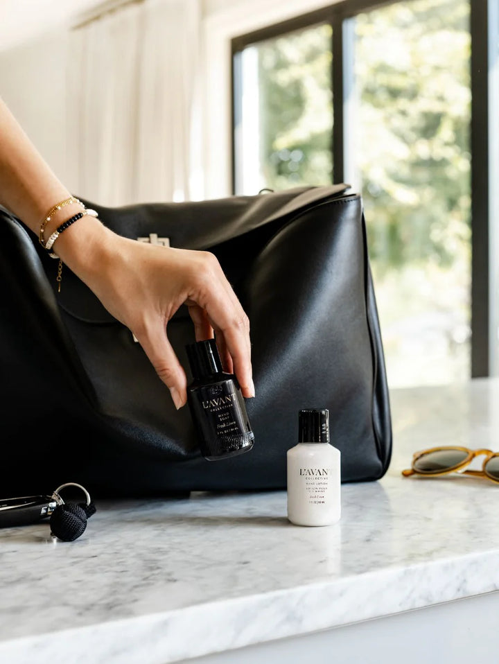 L'AVANT Collective: Mini Hand Care Set, Hand Soap + Hand Lotion, Fresh Linen