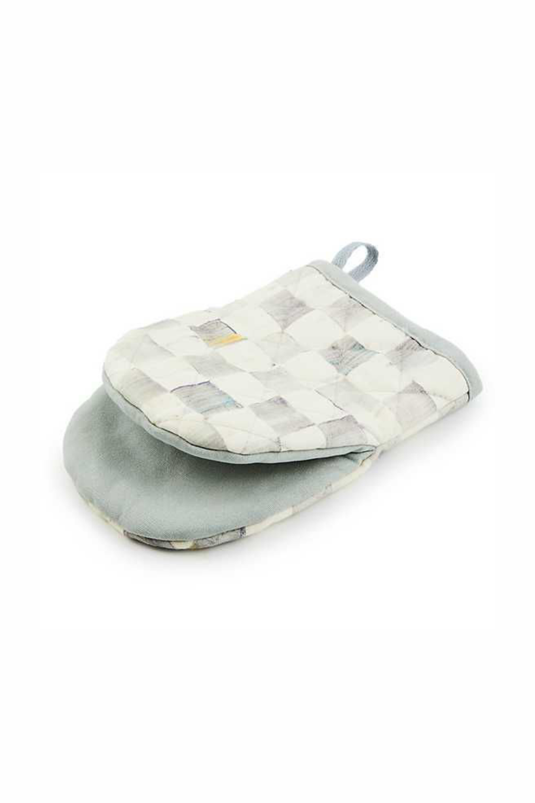 MacKenzie Childs: Sterling Check Mini Mitt