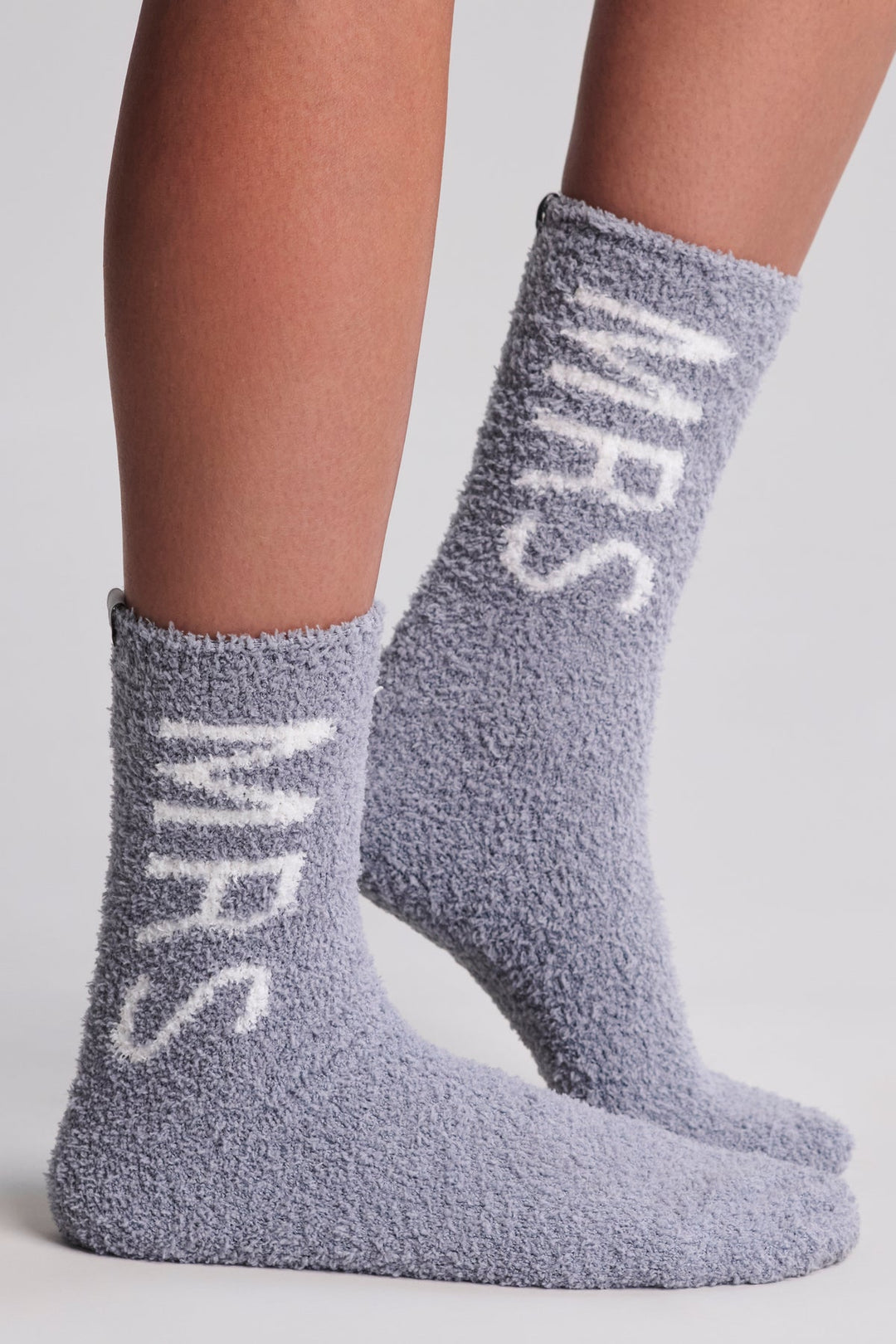 Barefoot Dreams: CozyChic® Mrs Socks - Moonbeam/Pearl