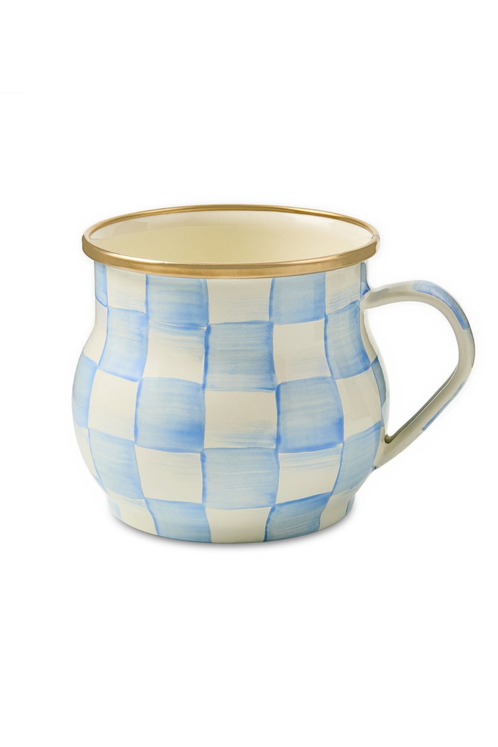 MacKenzie Childs: Sky Check Mug