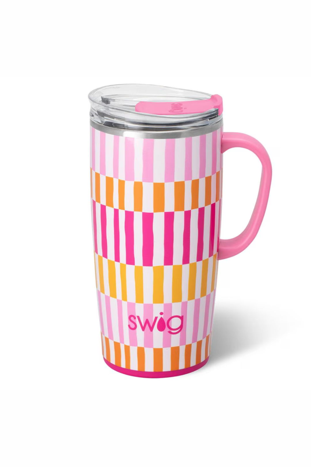 Swig: Sherbet Stripe Travel Mug 22oz - B Social Boutique