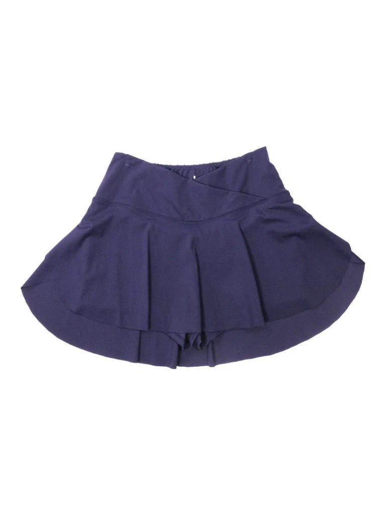 Simply Southern: Cross over Skort - Navy