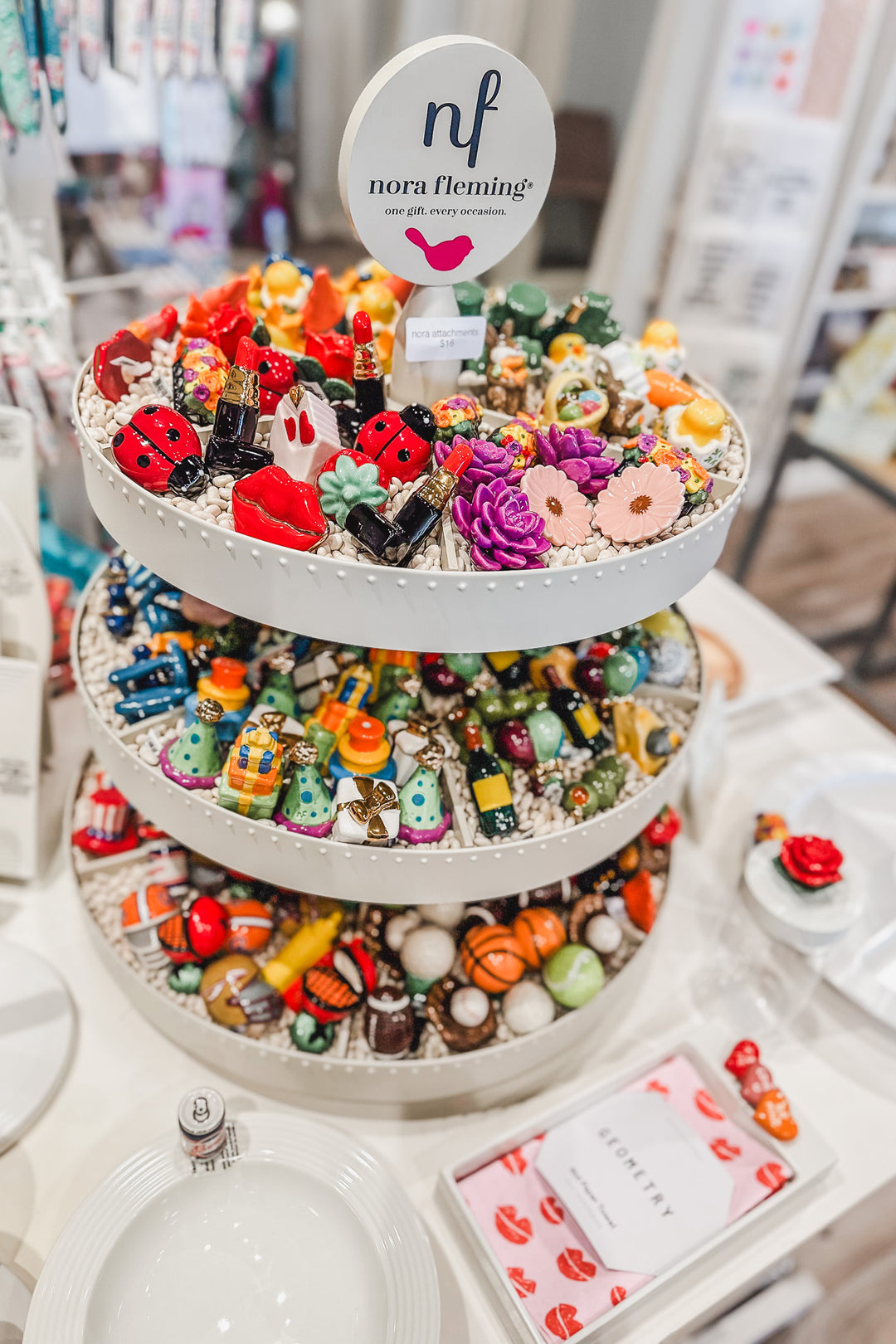 nora fleming at B social gift & clothing boutique