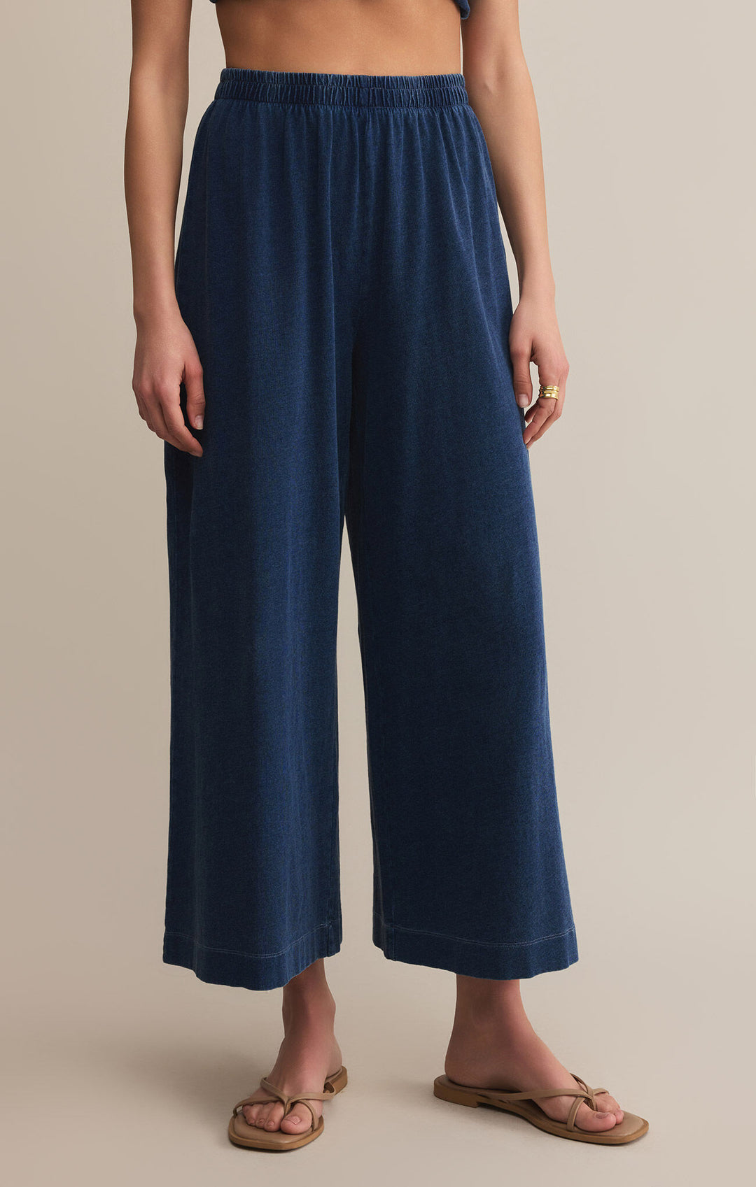 Z Supply: Scout Jersey Denim Pant - Indigo