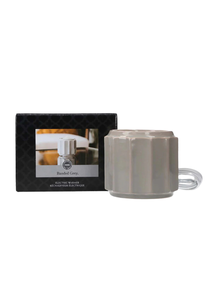 Grey Oil + Wax Warmer