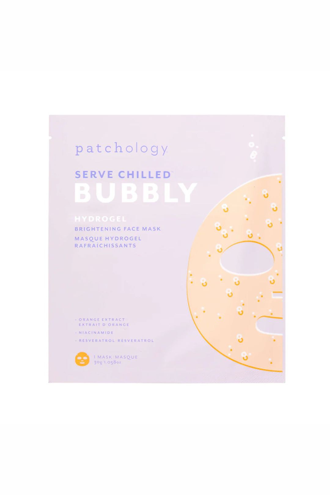 Patchology: Bubbly Brightening Hydrogel Mask