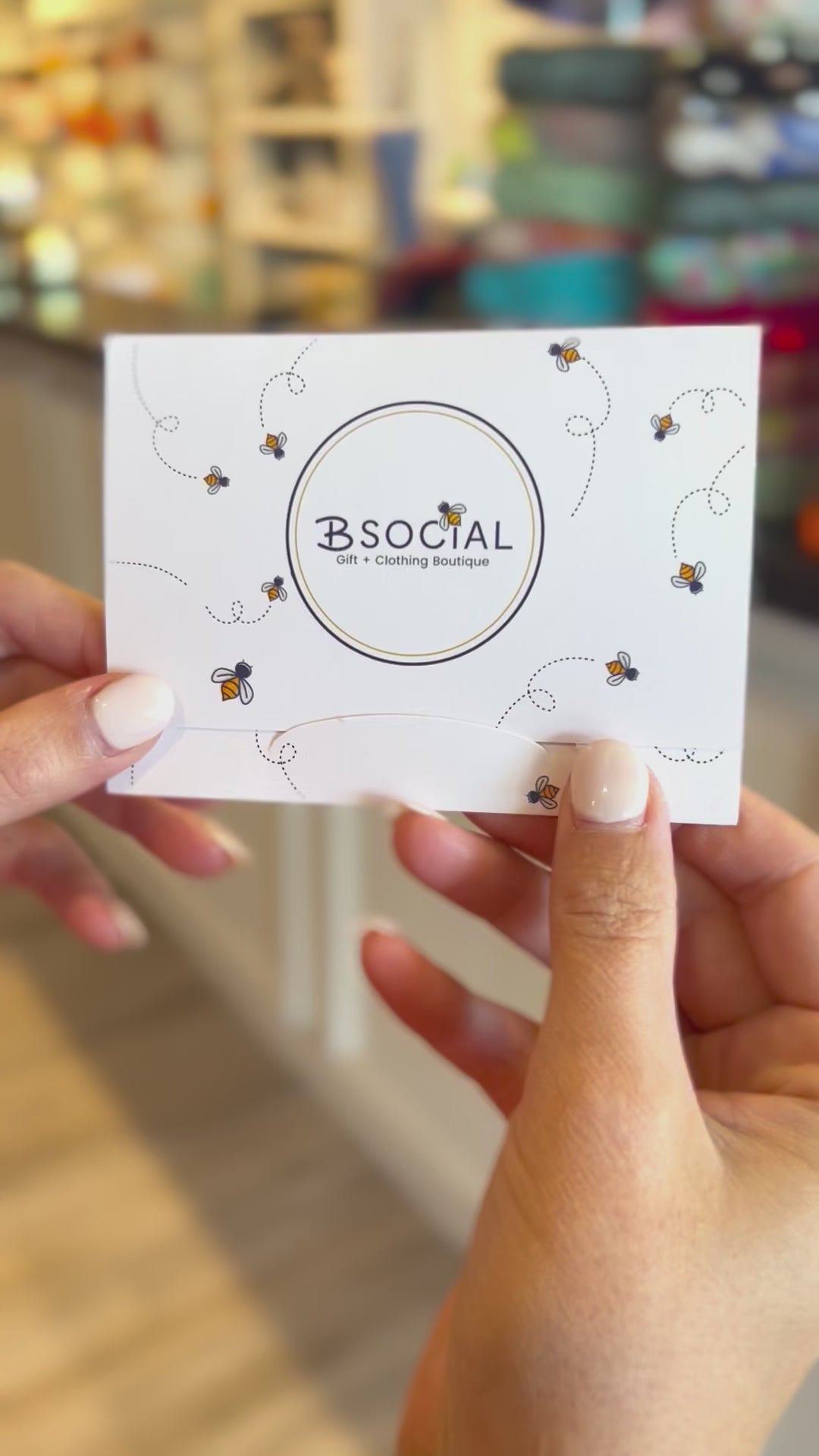 B Social Gift Card