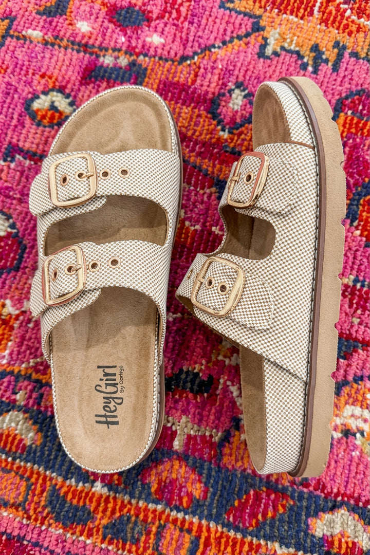 Corky's: She's Spicy Sandal - Cognac