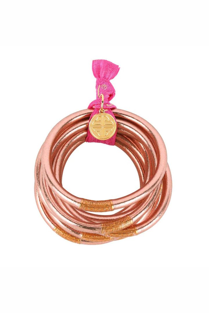 BuDhaGirl -  ROSE GOLD ALL WEATHER BANGLES®