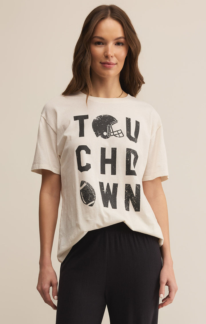 Z Supply: Boyfriend Touchdown Tee Vanilla Ice