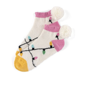 Plush Ankle String Light Cozy Socks