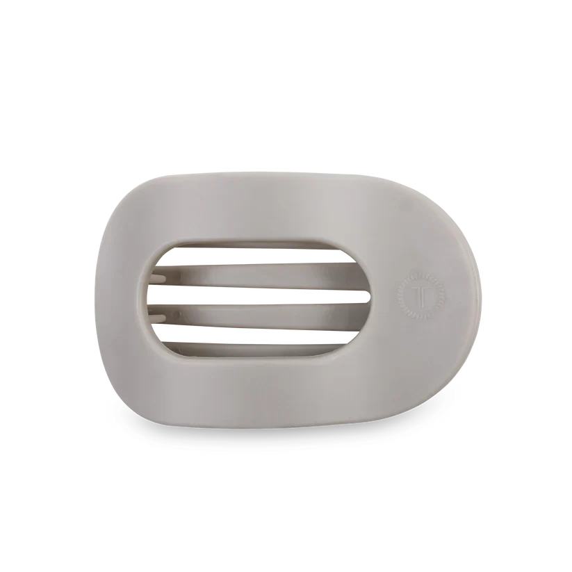 TELETIES: Medium Flat Round Clip - B Social Boutique