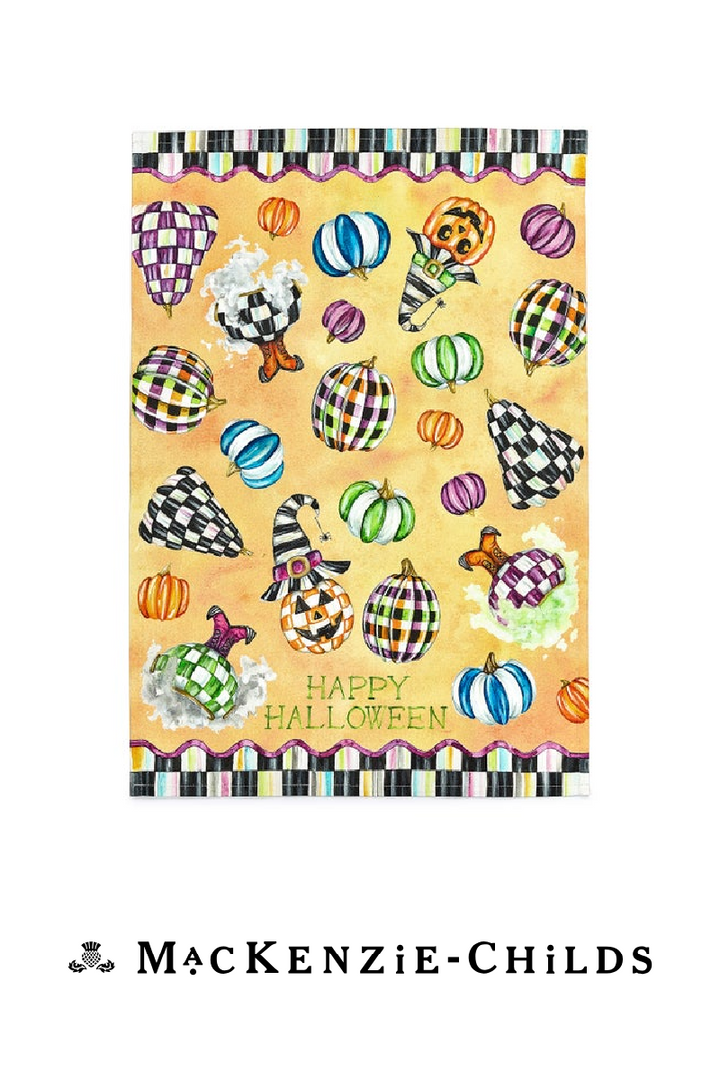 MacKenzie Childs: Happy Halloween Dish Towel