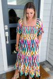 THML: Aztec Cutie Midi Dress