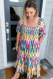 THML: Aztec Cutie Midi Dress