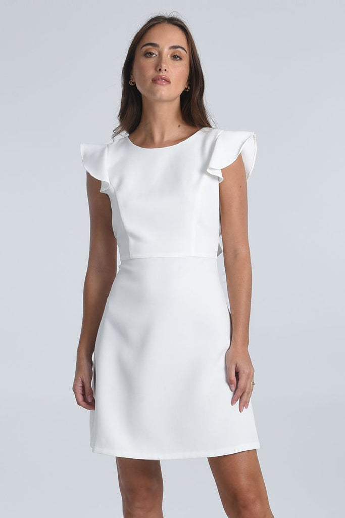 Molly Bracken: Oh So Chic Dress - White