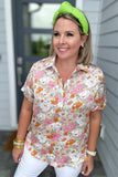 Pallas Top - Floral Multi