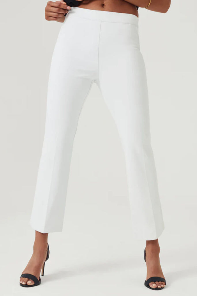 Spanx: On-the-Go Kick Flare Pant -  Classic White