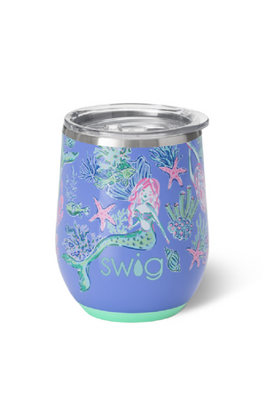 Swig: Under the Sea Stemless Wine Cup (12oz)