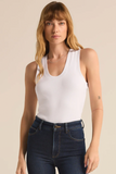 Z Supply: Sirena Rib Tank - White