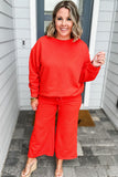 Travel On Textured Pant - Orange