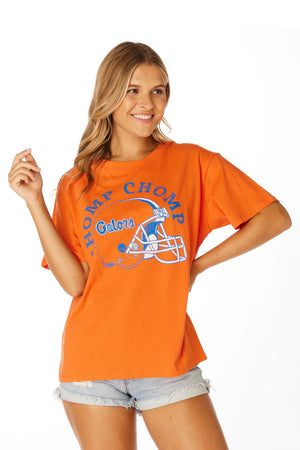 The Chomp Chomp Helmet Boyfriend Tee