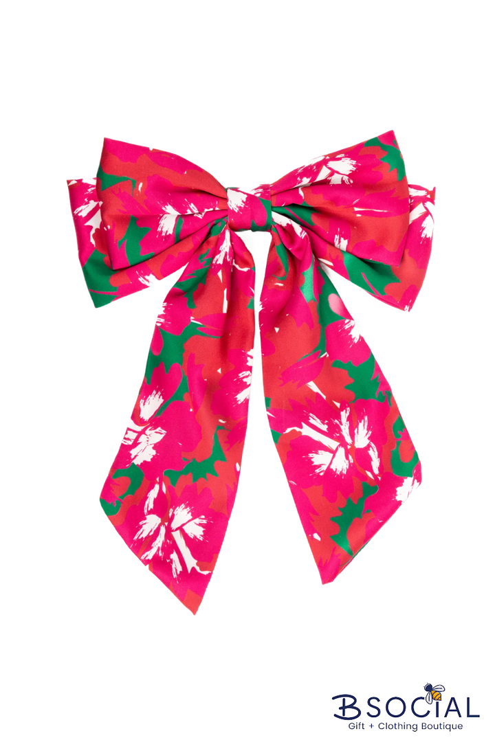 Bow Mia Pretty Poinsettias