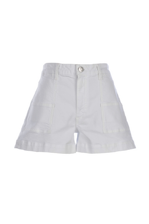 KUT: JANE HIGH RISE With Front Pockets - White
