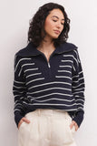 Z Supply: Villa Half Zip Sweater Captain Navy