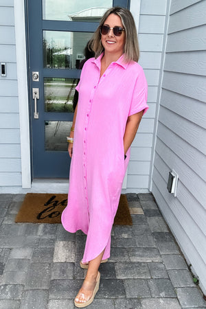 Buddylove: CARMEN COVER UP MAXI DRESS - BLOSSOM