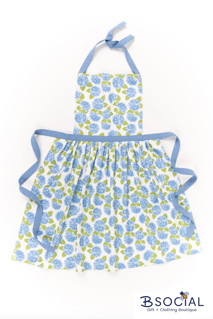 Adult Apron - Hydrangea