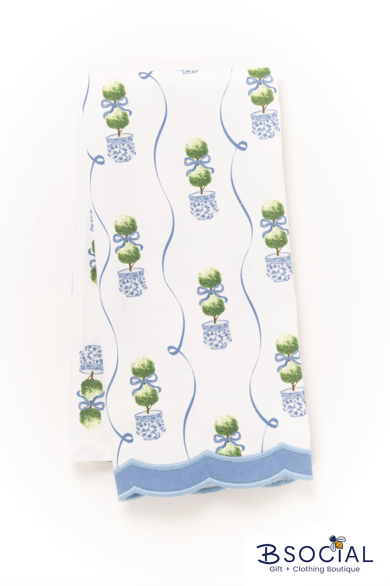 Tea Towel | Topiary Print