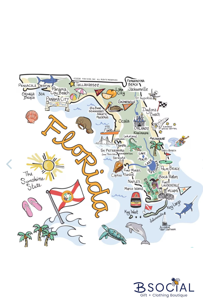 Swig: Florida Iced Cup Coolie 22oz