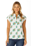 The Florida Poplin V-Neck
