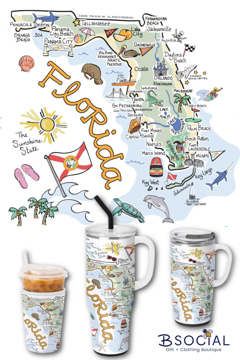Swig: Florida Iced Cup Coolie 22oz