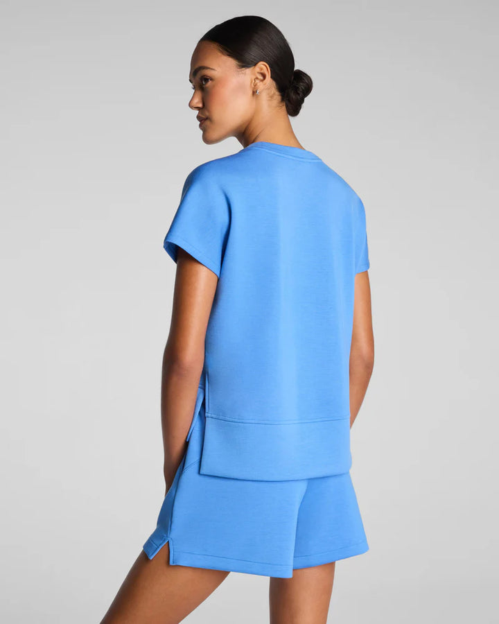 SPANX AirEssentials® Crewneck Tee - Sky Blue