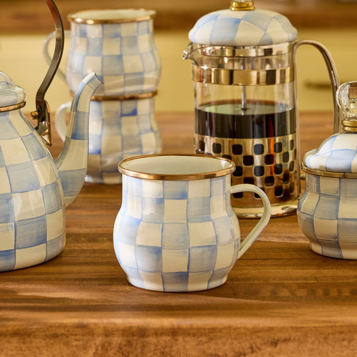 MacKenzie Childs: Sky Check Mug
