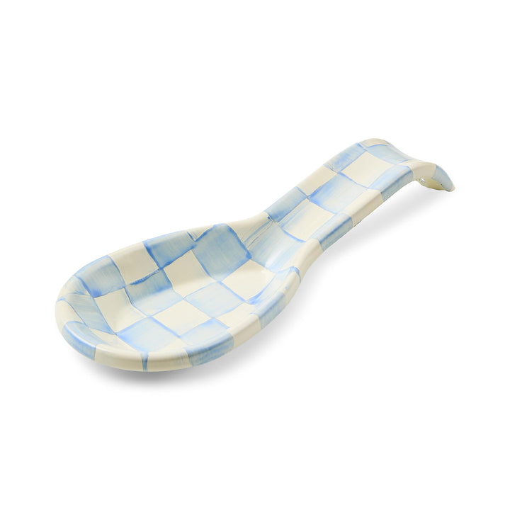 MacKenzie Childs: Sky Check Spoon Rest