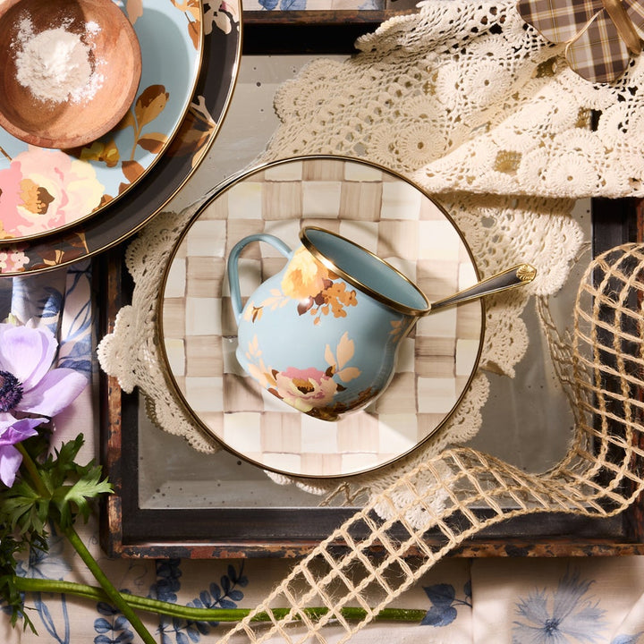 MacKenzie Childs: Wild Rose Slate Mug