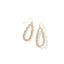 Spartina 449: Bayberry Raindrop Earrings - Taupe