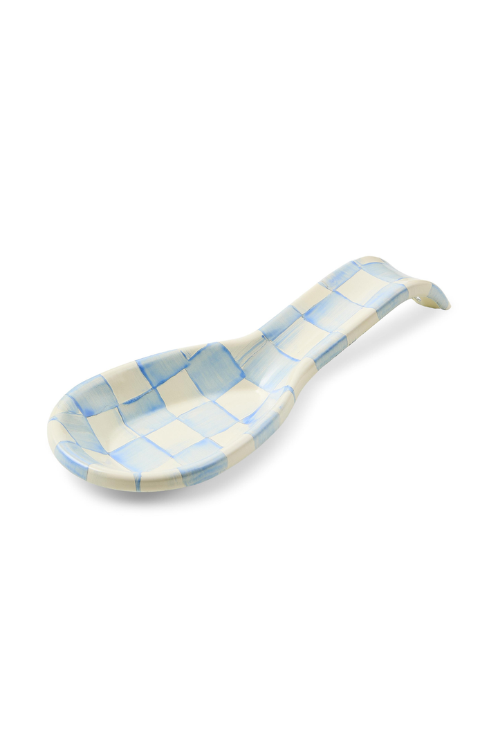 MacKenzie Childs: Sky Check Spoon Rest