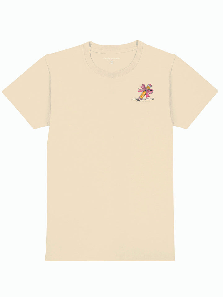 Simply Southern: Leopard Teacher Bow Tee
